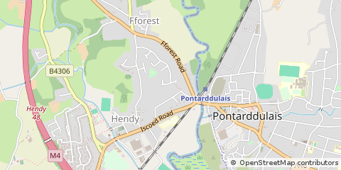 Map of Swansea
