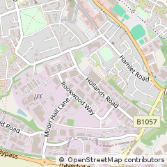Map of Haverhill, Suffolk