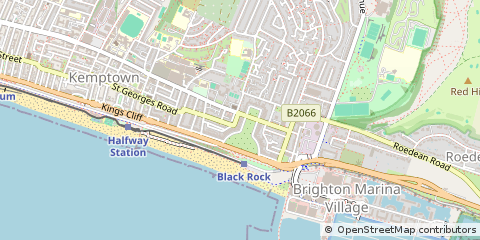 Map of Brighton, West Midlands
