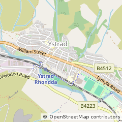 Map of Pentre, RCT
