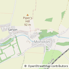 Map of Andover, Hampshire