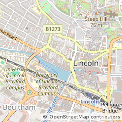 Map of Lincoln