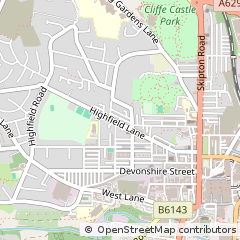 Map of Keighley
