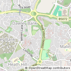 Map of Telford, Shropshire