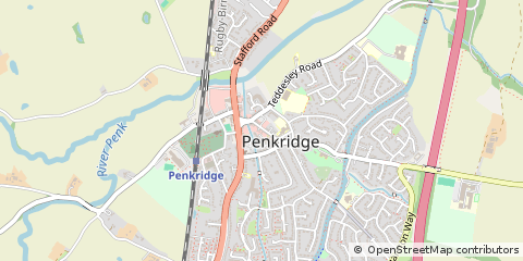 Map of Penkridge