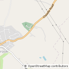 Map of Stoke on Trent, Staffordshire