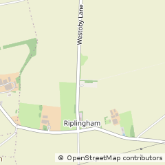 Map of Riplingham, East Riding of Yorkshire