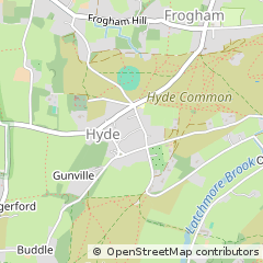 Map of Fordingbridge, Hampshire