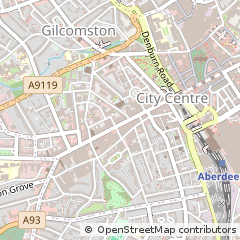 Map of Aberdeen