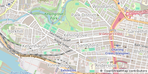 Map of Glasgow