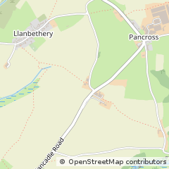 Map of Barry, South Glamorgan