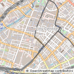 Map of Manchester