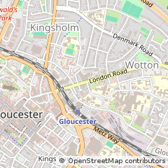 Map of Gloucester