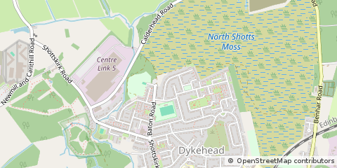Map of Shotts
