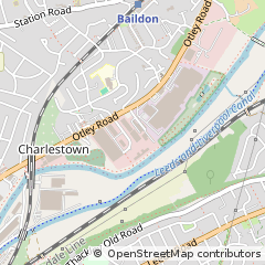 Map of Shipley, West Yorkshire