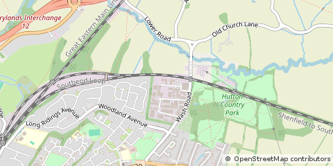Map of Brentwood