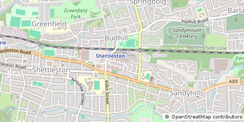 Map of Glasgow