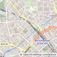 Map of Birmingham, Hampshire