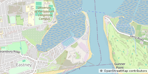 Map of Southsea, Hampshire