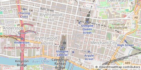 Map of Glasgow