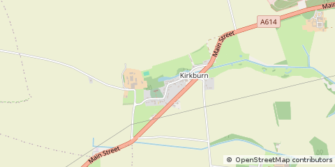 Map of Driffield, East Yorkshire