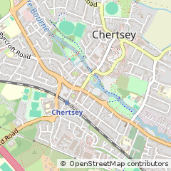 Map of Chertsey