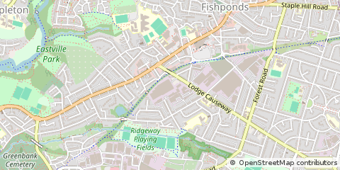 Map of Bristol, Avon