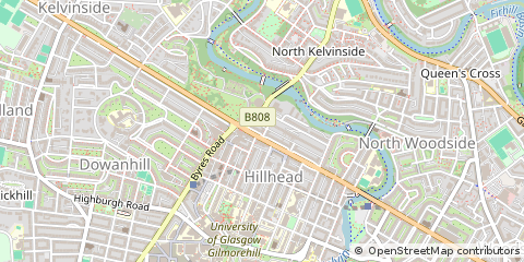 Map of Glasgow