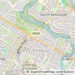 Map of Glasgow
