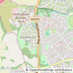 Map of Nottingham