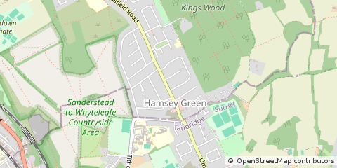 Map of South Croydon