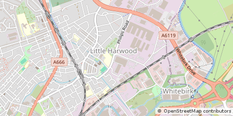 Map of Blackburn, Blackburn With Darwen