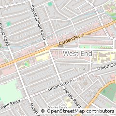 Map of Aberdeen