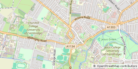 Map of Cambridge