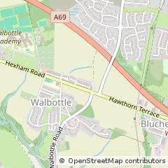 Map of Newcastle Upon Tyne