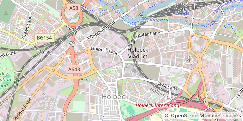 Map of Leeds