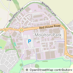 Map of Northampton