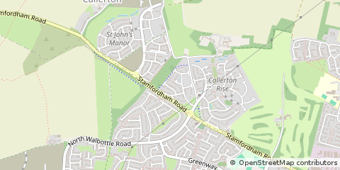 Map of Newcastle Upon Tyne, Tyne and Wear
