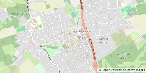 Map of Gerrards Cross, Buckinghamshire