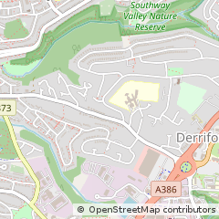 Map of Plymouth, Devon