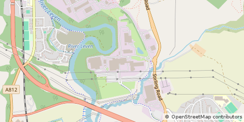 Map of Dumbarton