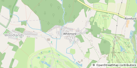 Map of Wimborne