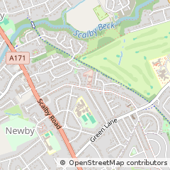 Map of Scarborough, North Yorkshire