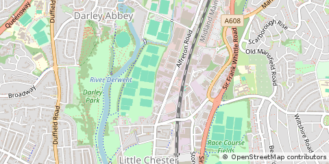 Map of Derby