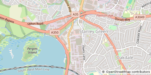 Map of Poole