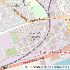 Map of Hull