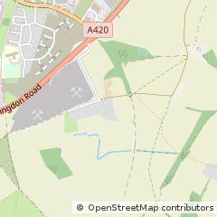 Map of Faringdon, Oxfordshire