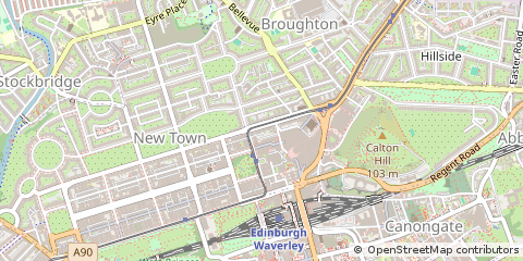 Map of Edinburgh