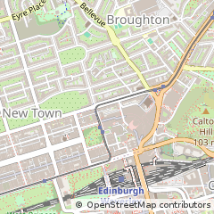 Map of Edinburgh