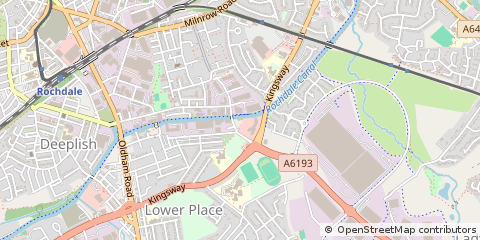 Map of Rochdale